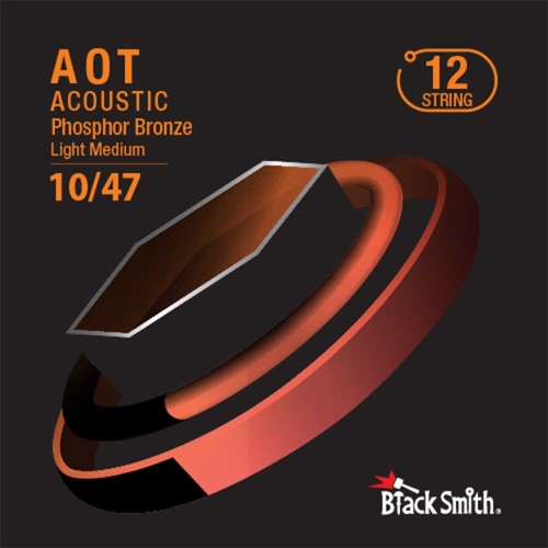 BlackSmith APB12-1047 Coated Snaren voor 12-Snarige Akoestische Gitaar (10-47)