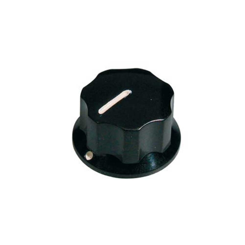 Boston KB-145-S Gitaar Knop Solid Shaft voor Jazz Bass Zwart Small