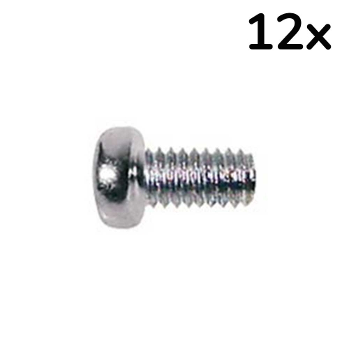 Boston SS-18-N Schakelaarschroef Metrisch M3 3x5mm Nikkel (12 Stuks)