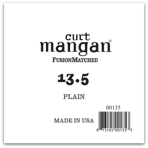 Curt Mangan 00135 Plain Steel Ball End Losse Snaar .0135