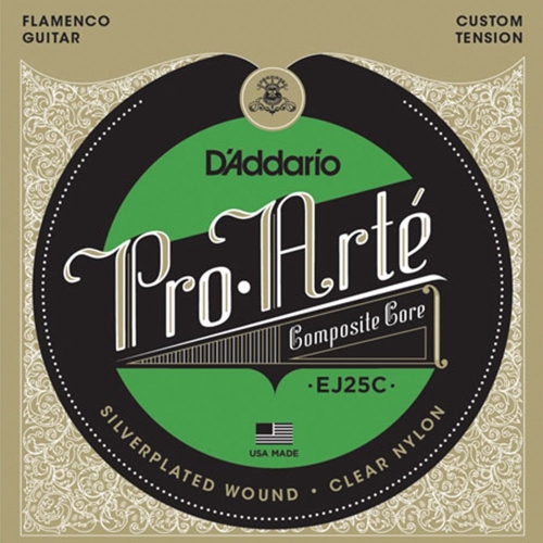 D'Addario EJ25C Flamenco Gitaarsnaren - Clear Nylon