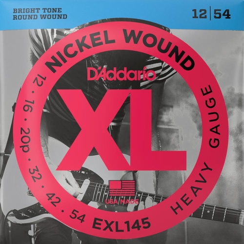 D'Addario EXL145 Snaren voor Elektrische Gitaar (12-54) Heavy