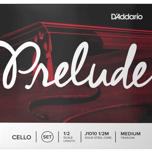 D'Addario J1010 1/2M Prelude Cello Snaren 1/2e Cello - Medium Spanning