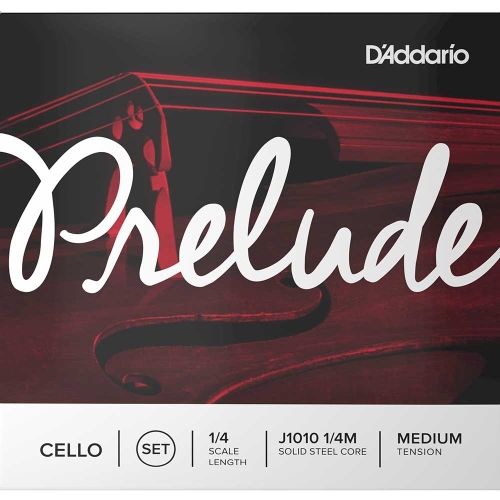 D'Addario J1010 1/4M Prelude Cello Snaren 1/4e Cello - Medium Spanning