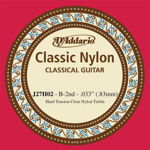 D'Addario J27H02 Losse Nylon B2-Snaar - Hoge Spanning