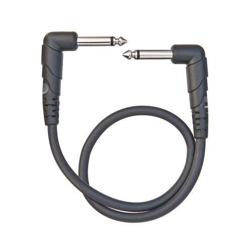 D'Addario PW-CGTPRA-01 Classic Series Patchkabel 30cm Recht-Haakse Pluggen