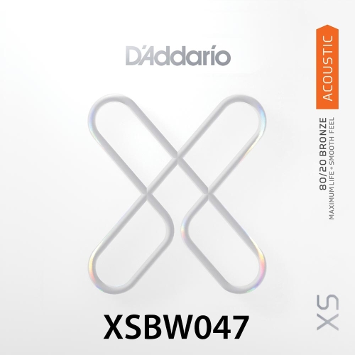 D'Addario XSBW047 XS Coated Bronze .047 Losse Snaar