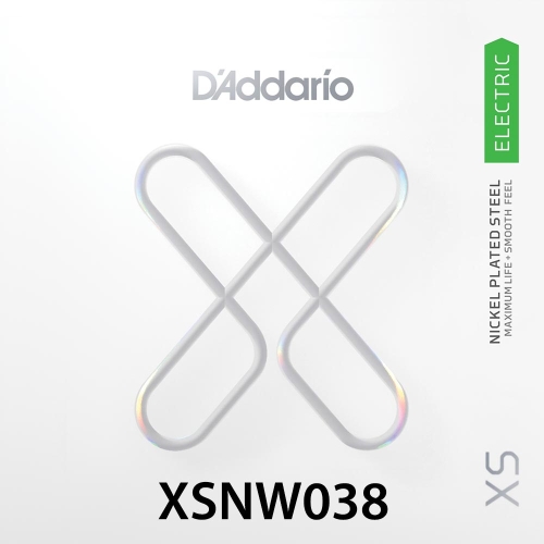 D'Addario XSNW038 XS Coated Nickel Wound .038 Losse Snaar