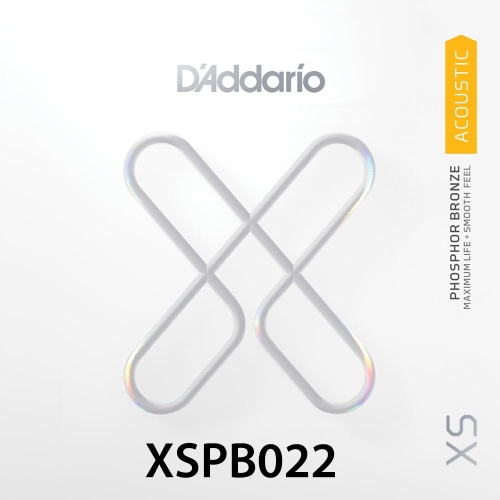 D'Addario XSPB022 XS Coated Phosphor Bronze .022 Losse Snaar