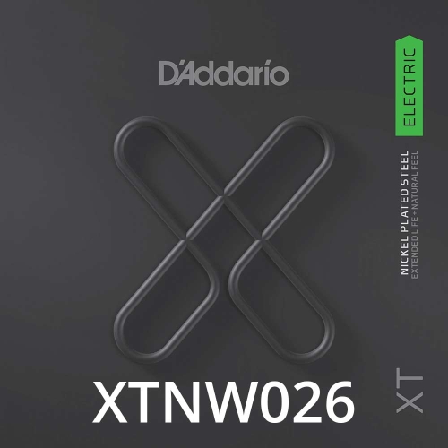 D'Addario XTNW026 XT Nickel Wound Losse Elektrische Snaar .026