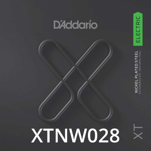 D'Addario XTNW028 XT Nickel Wound Losse Elektrische Snaar .028