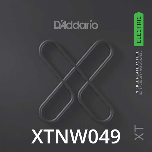 D'Addario XTNW049 XT Nickel Wound Losse Elektrische Snaar .049