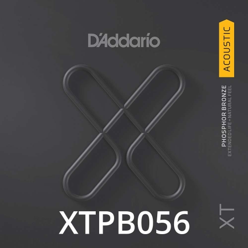 D'Addario XTPB056 XT Phosphor Bronze Losse Snaar .056