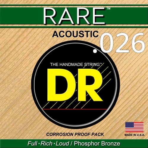 DR Strings RASING026 Rare Acoustic Losse Snaar .026