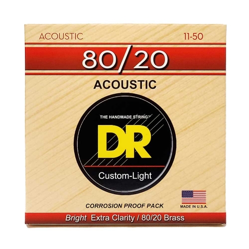 DR Strings HA-11 Hi-Beam Bronzen Akoestische Gitaarsnaren (11-50)