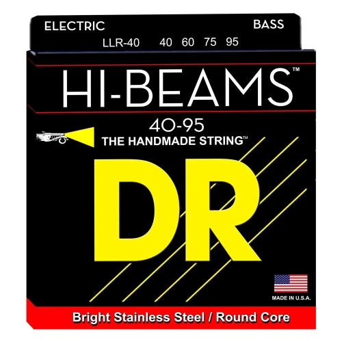 DR Strings LLR-40 Hi-Beam Bassnaren (40-95) Light