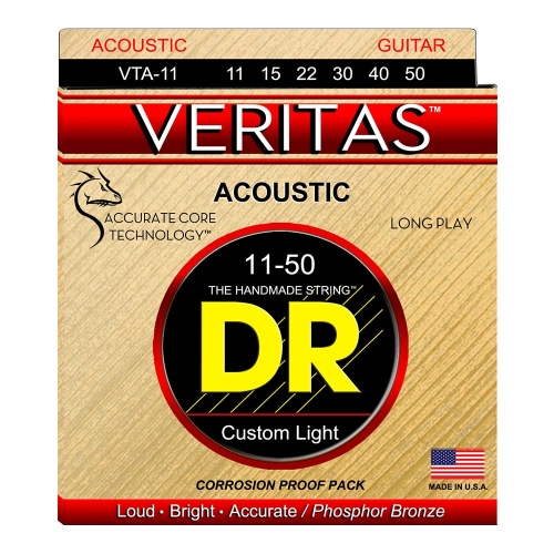 DR Strings VTA11 Veritas Akoestische Gitaarsnaren (11-50)