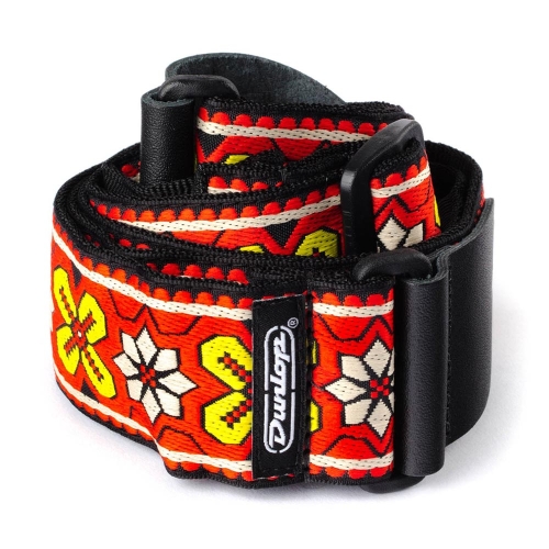 Dunlop D6703RD Avalon Red Jacquard Gitaarband