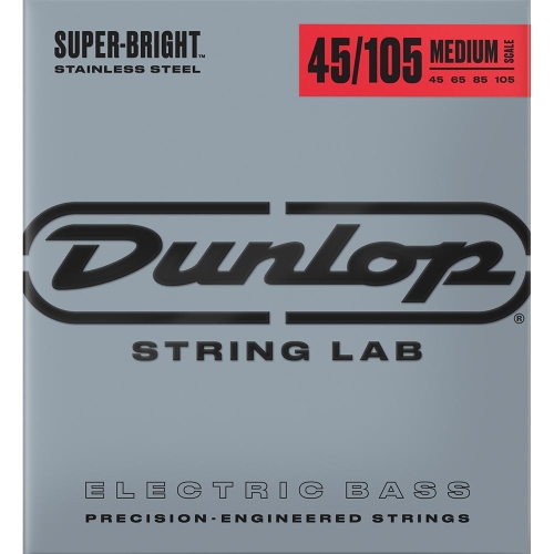 Dunlop DBSBS45105M Super Bright Bassnaren Medium Scale (45-105)