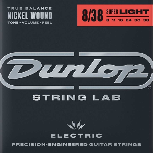 Dunlop DEN0838 Nickel Wound Elektrische Gitaarsnaren (8-38)