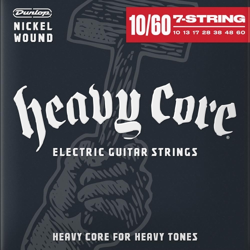 Dunlop DHCN1060-7 Heavy Core Gitaarsnaren 7-Snarig (10-60)