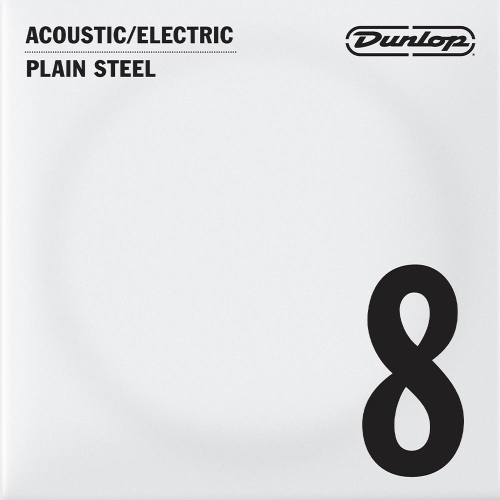 Dunlop DPS08 Plain Steel .008 Losse Snaar