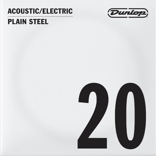 Dunlop DPS20 Plain Steel .020 Losse Snaar