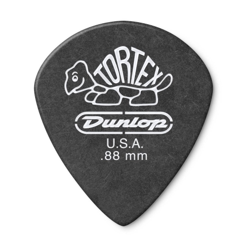 Dunlop Tortex Pitch Black Jazz III 0.88mm Plectrum - Per Stuk