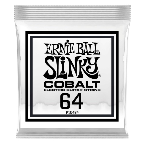 Ernie Ball 10464 Cobalt Losse Snaar .064 - Per Stuk