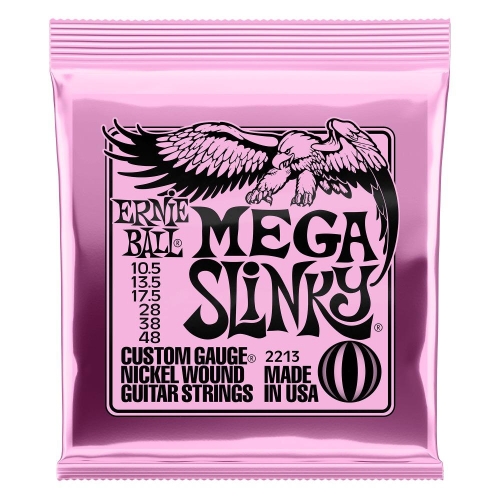 Ernie Ball 2213 Mega Slinky Gitaarsnaren (10.5-48)