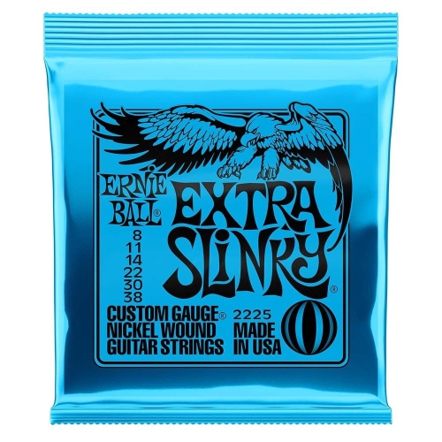 Ernie Ball 2225 Extra Slinky Snarenset Elektrische Gitaar (8-38)