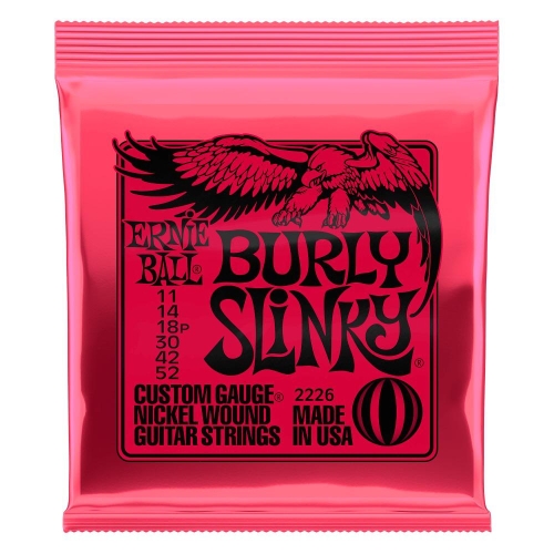 Ernie Ball 2226 Burly Slinky Gitaarsnaren (11-52)