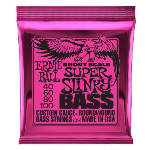 Ernie Ball 2854 Super Slinky Short Scale Bassnaren (40-100)