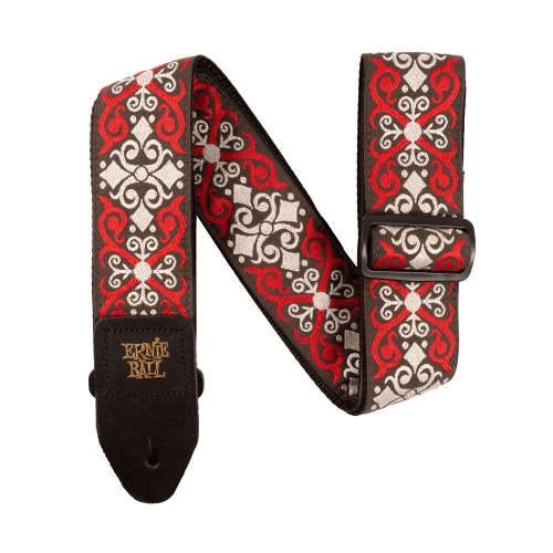 Ernie Ball 4695 Jacquard Gitaarband - Red Trellis