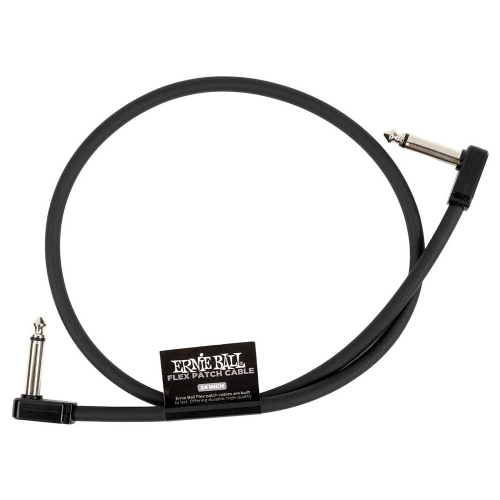 Ernie Ball 6442 Flex Patch Cables Patchkabel Zwart 60cm