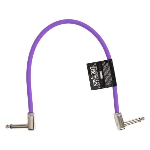 Ernie Ball 6448 Flex Patch Cable Patchkabel Paars 30cm