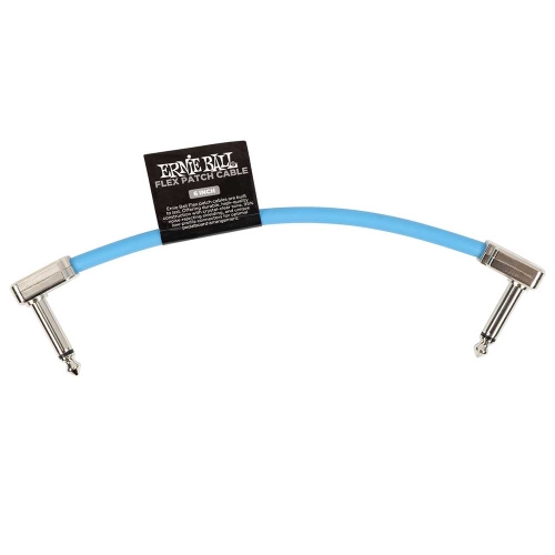 Ernie Ball 6455 Flex Patch Cable Patchkabel Blauw 15cm