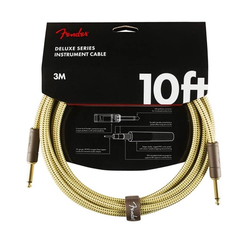 Fender Gitaarkabel Professional Series 4.5 Meter - Recht/Haakse Plug