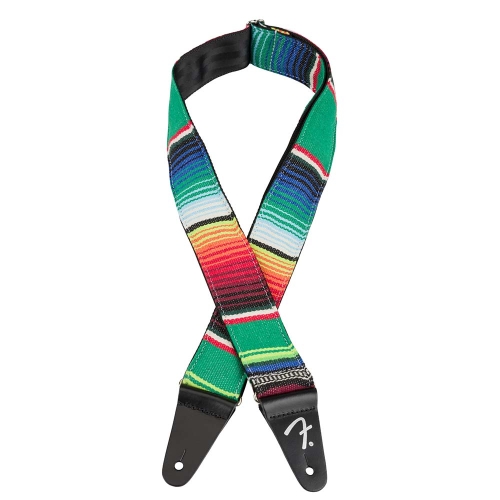 Fender Serape Gitaarband Veelkleurig Groen 0992132541