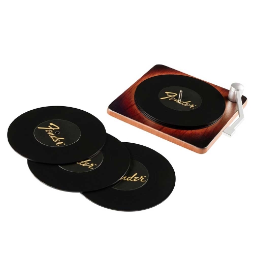 Fender Sunburst Turntable Coaster Set Onderzetters (4 Stuks) 9106107001