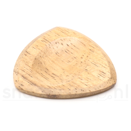 GaiaPicks GP005RB Rosewood Triangle Plectrum - Duimgrip