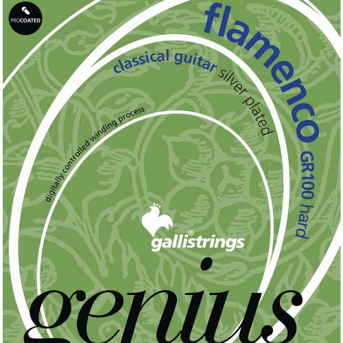 Galli GR100 Genius Flamenco Snaren - Hoge Spanning