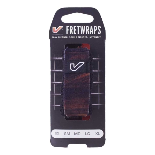 GruvGear FW-1PK-MED-MD Fretwraps Wood Walnut Medium 1-Pack