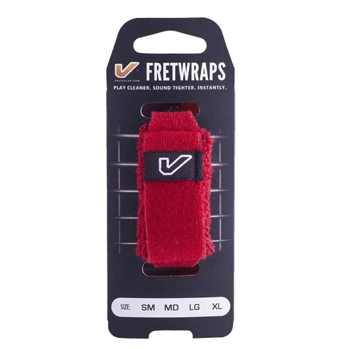 Gruvgear FW-1PK-RED-MD Fretwraps HD Fire Rood Large 1-Pack