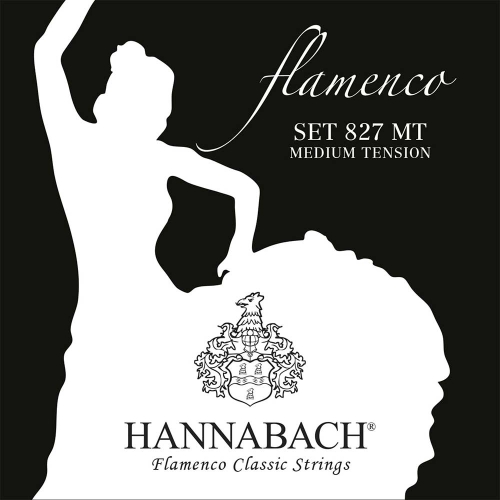 Hannabach 827MT Flamenco Gitaarsnaren - Medium Spanning