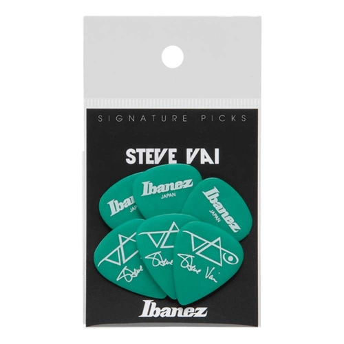 Ibanez B1000SVGR Steve Vai Signature 1.0mm Plectrum 6-Pack - Groen