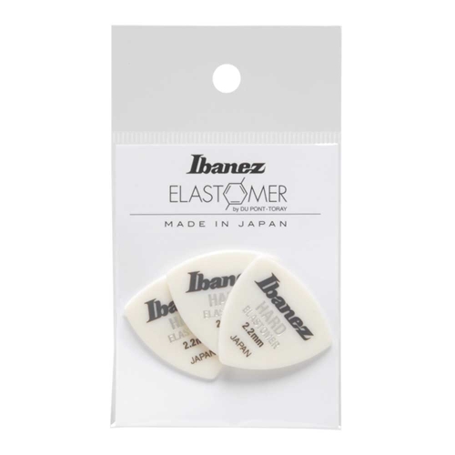 Ibanez BEL4HD22 Elastomeer (Hard) Triangle 2.2mm Plectrum 3-Pack