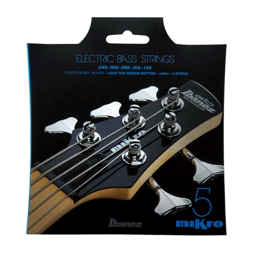 Ibanez IEBS5CMK Gecoate Bassnaren voor 5-Snarige Ibanez miKro Basgitaar (45-130)
