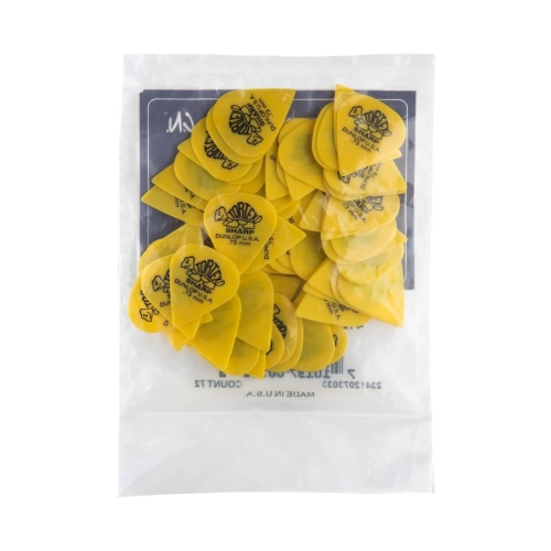 dunlop tortex sharp 0.73mm plectrum 72-pack