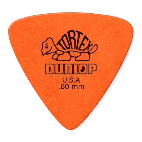 dunlop tortex triangle 0.60mm plectrum